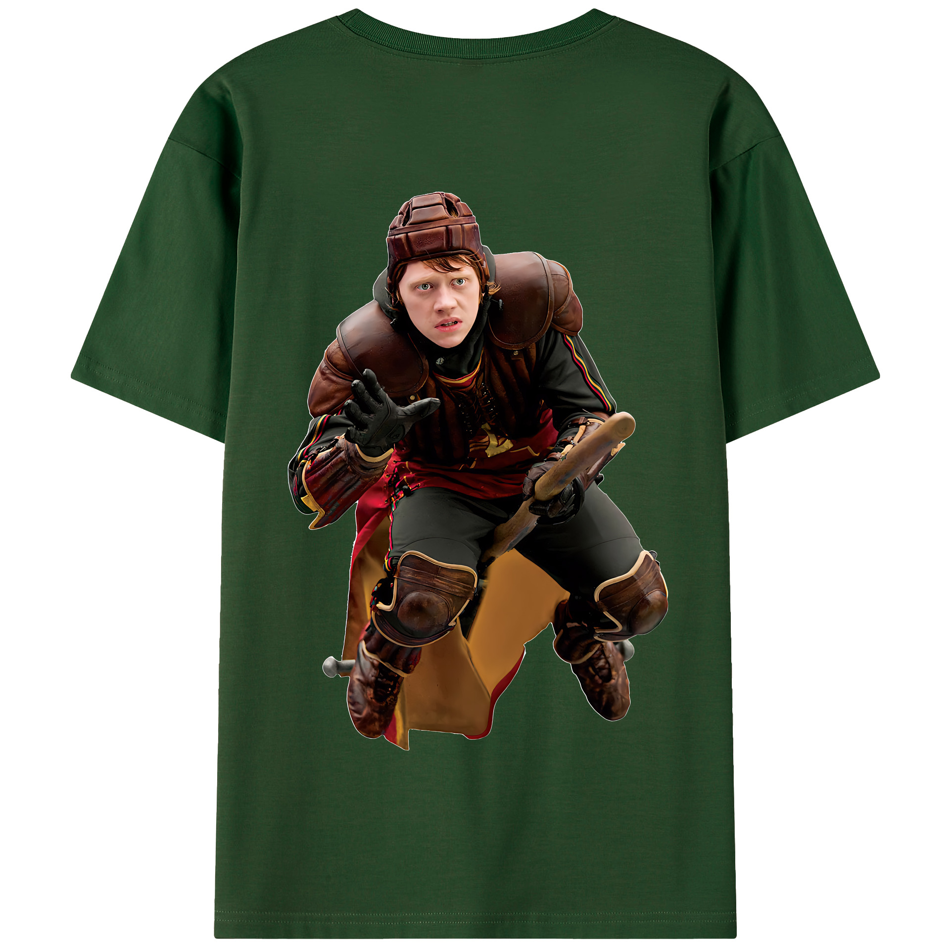 （画像用） Harry Potter ハリー・ポッターシリーズ 綿100％半袖Tシャツ（背面プリント）